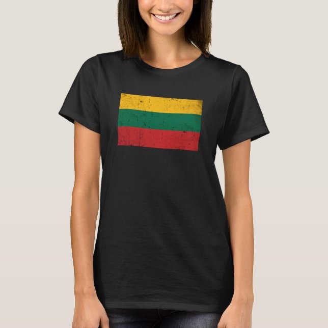 Lithuania Flag Graphic for Men Women Kids T-Shirt (Vorderseite)