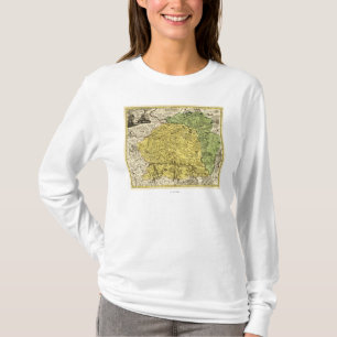LithuaniaPanoramic MapLithuania T-Shirt