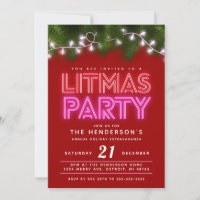 Litmas Party Funny Christmas Party