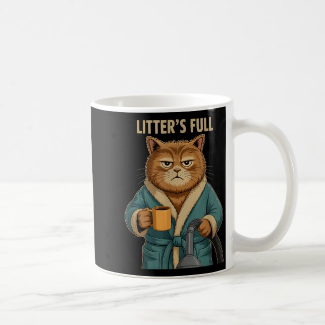 Litter’s Full Cat Ugly Christmas  Kaffeetasse (Rechts)