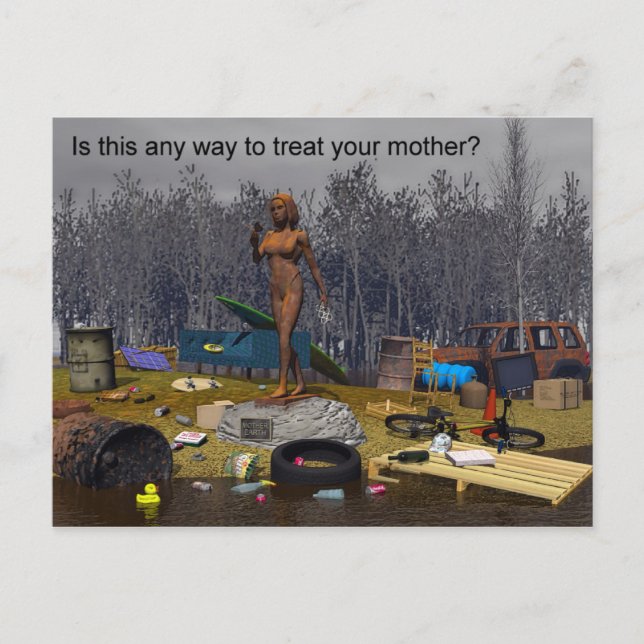 Litterbugs Postkarte (Vorderseite)