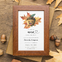Little Acorn - Fall Baby Dusche