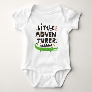 Little Adventurer Alligator Baby Strampler