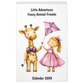 Little Adventures – Funny Animal Friends Calendar Kalender