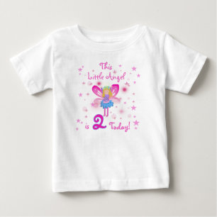 Little Angel 2. Geburtstag Baby T-shirt