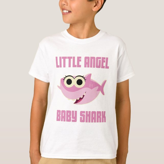 Little Angel Baby Shark T-Shirt (Vorderseite)