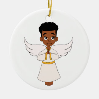 Little Angel Boy Keramik Ornament