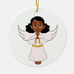 Little Angel Girl Keramik Ornament