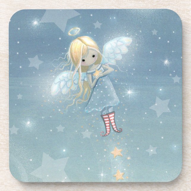 Little Angel Holiday Untersetzer (Vorderseite)