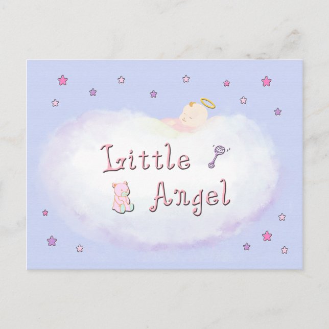 Little Angel Postcard Postkarte (Vorderseite)