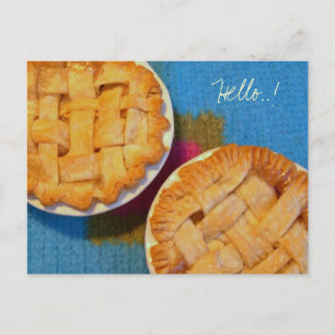 Little Apple Pies Blank Postcard Postkarte