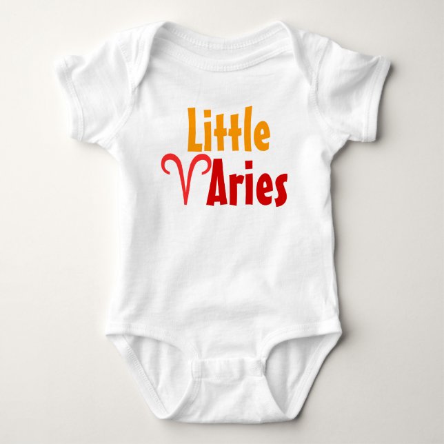 Little Aries Baby Strampler (Vorderseite)