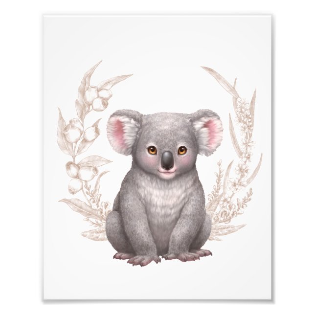 Little Aussie Friends - Koala Fotodruck (Vorne)