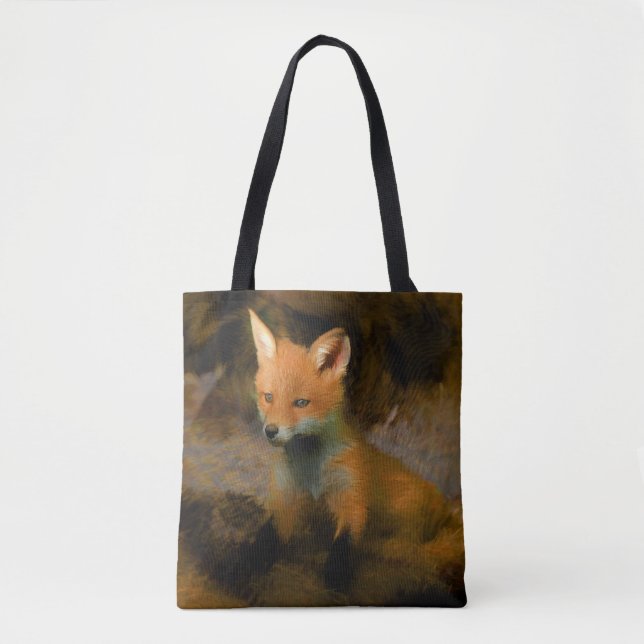 Little Baby Fox Cub Portrait (Vorderseite)