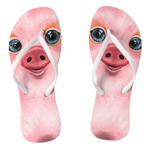 Little Baby Piggy - Lächeln - Flip Flops