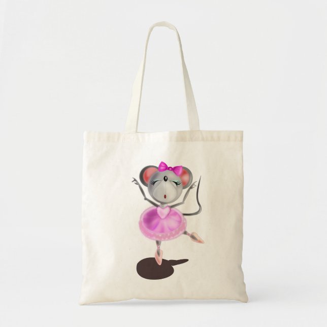 Little Ballerina Mouse Tragetasche (Vorne)