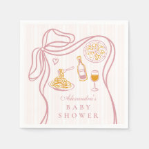 Little Bambina Pink Italienische Babydusche