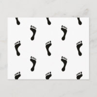 Little Bare Feet in Schwarz und Weiß