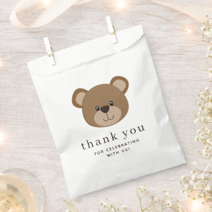 Little Bären Face 1. Geburtstag Vielen Dank Geschenktütchen