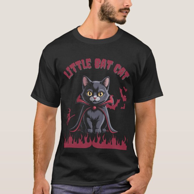 Little Bat Cat T-Shirt (Vorderseite)