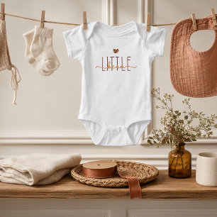 Little Bean Coffee-Thema Baby Strampler