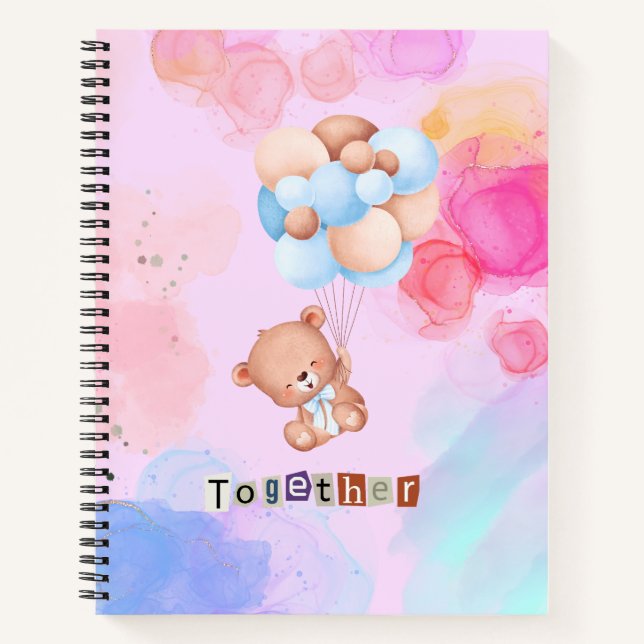 Little Bear Spiral Notebook Notizbuch (Vorderseite)