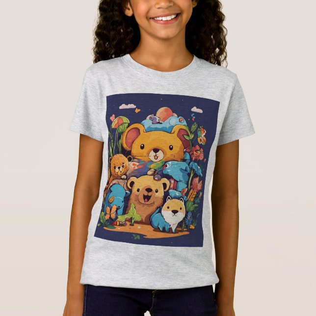 Little Bear Wonderland T-Shirt (Vorderseite)