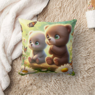Little Bears Daisies 3 Kissen
