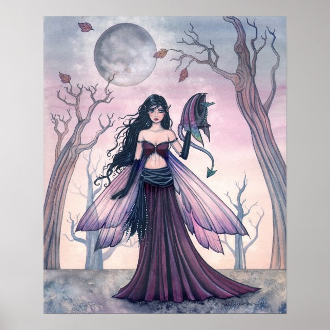 Little Beast Fairy mit Dragon Poster 18 x 22 (Vorne)