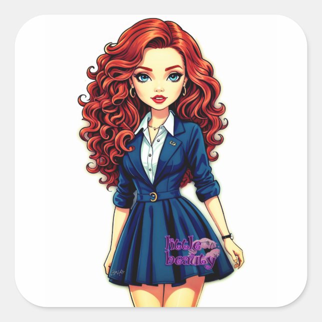 Little Beauty Sticker (Vorderseite)