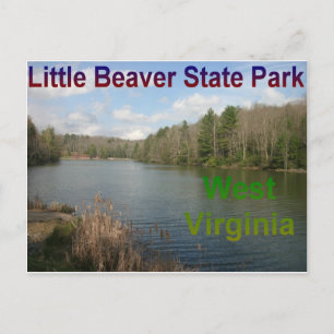 Little Beaver West Virginia Postkarte