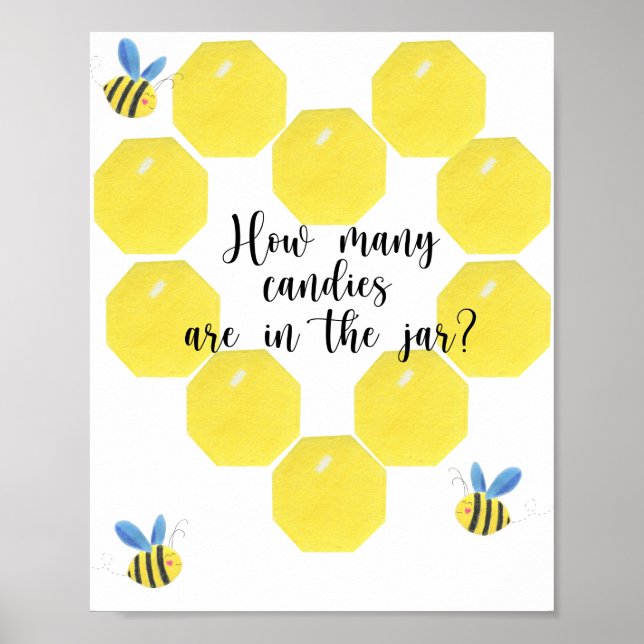 Little BEE rät, wie viele Bonbons Poster (Vorne)