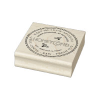 Little Bees Dainty Honeycomb Label Briefmarke