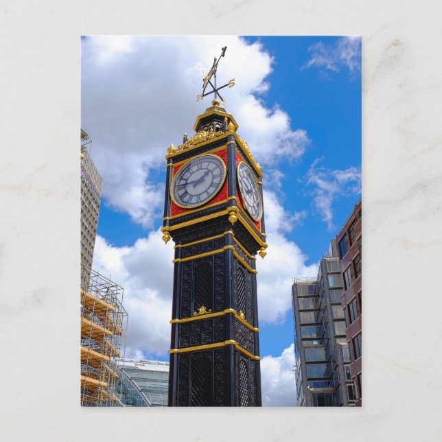Little Ben, London, UK Postkarte (Vorderseite)