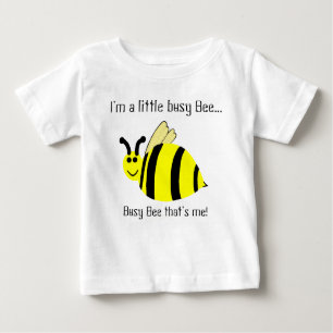 Little Besy Yellow Bumble Kids's Shirt