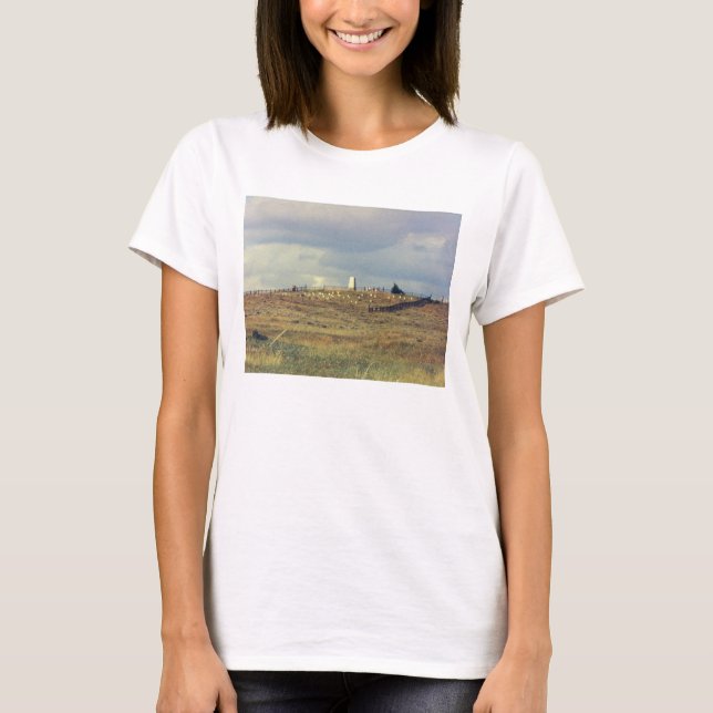 Little Bighorn Battlefield National Monument (Foto T-Shirt (Vorderseite)