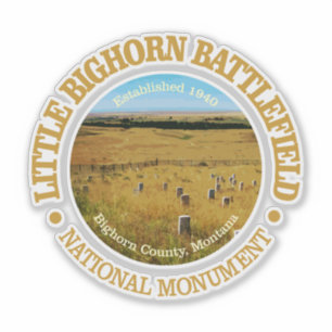Little Bighorn Battlefield (NM) Aufkleber