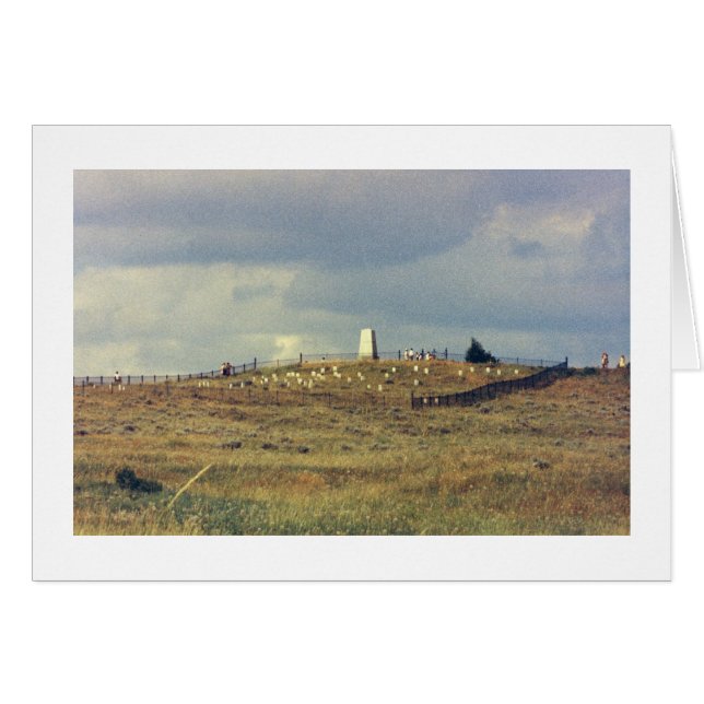 Little Bighorn-Schlachtfeld-nationales Monument (Vorderseite (Horizontal))