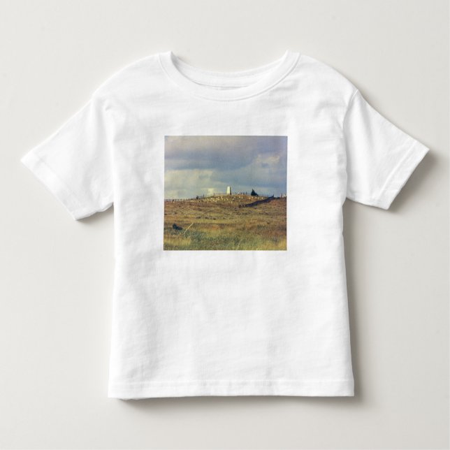 Little Bighorn-Schlachtfeld-nationales Monument Kleinkind T-shirt (Vorderseite)