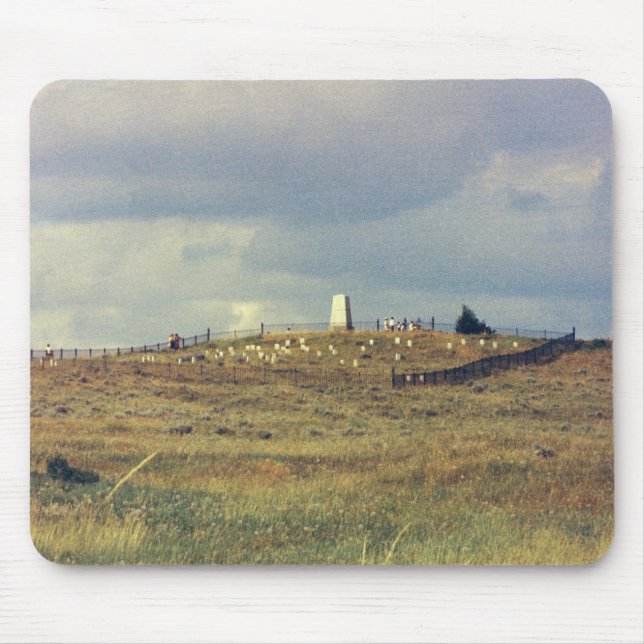 Little Bighorn-Schlachtfeld-nationales Monument Mousepad (Vorne)