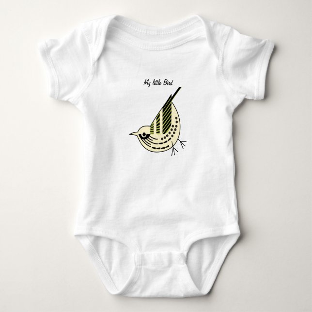 Little Bird Baby Strampler (Vorderseite)