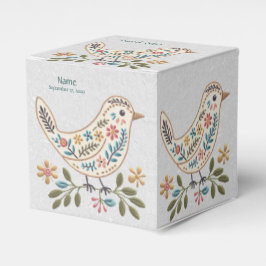 Little Bird Colorful Floral Gevor Box Geschenkschachtel