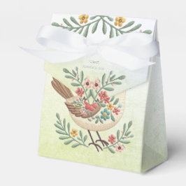 Little Bird Floral Gold Fevor Box Geschenkschachtel