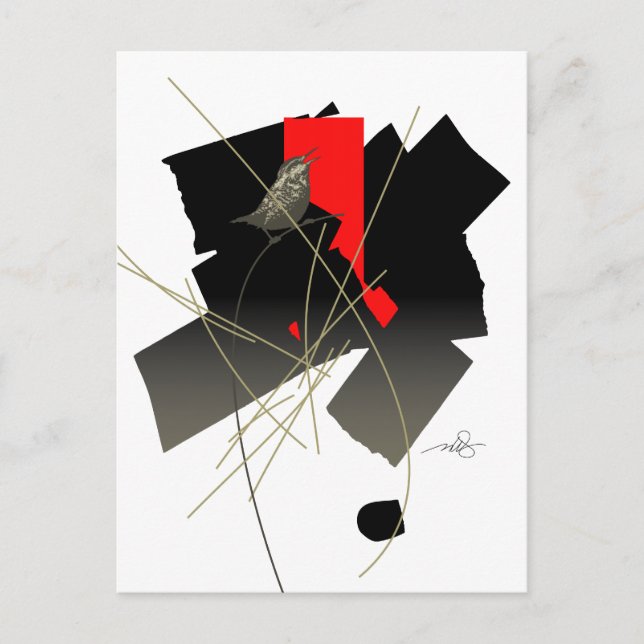 Little Bird Fly Postkarte (Vorderseite)