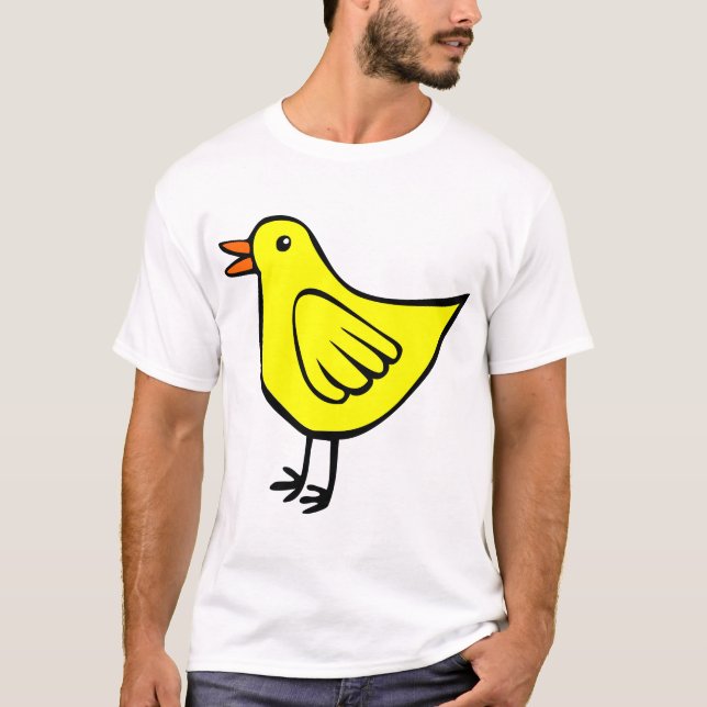 Little Bird - Gelb T-Shirt (Vorderseite)