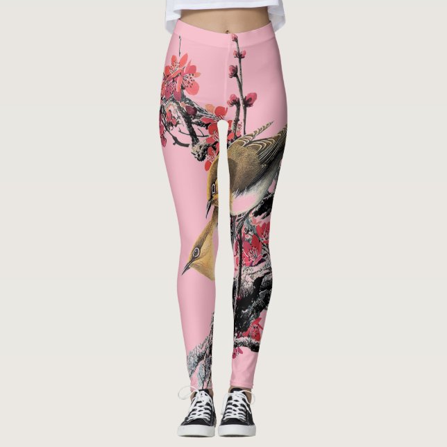 Little Bird Pink Leggings (Vorderseite)
