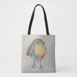 Little Bird und eine Kaninchen-Tasche