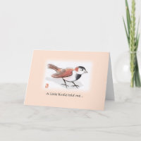 Little Birdie Herzlichen Glückwunsch zur Schwanger