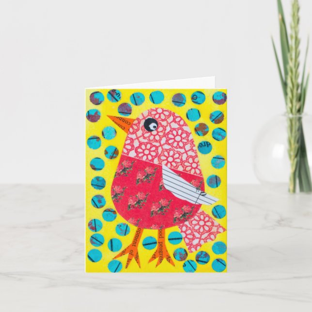 Little Birdie Karte (Vorderseite)