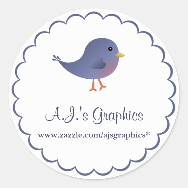 Little Birdie Sticker (Vorderseite)
